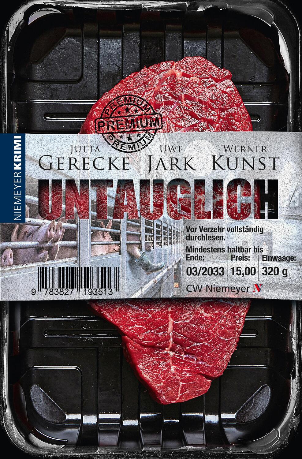 Cover: 9783827193513 | UNTAUGLICH | Kriminalroman | Jutta Gerecke (u. a.) | Taschenbuch