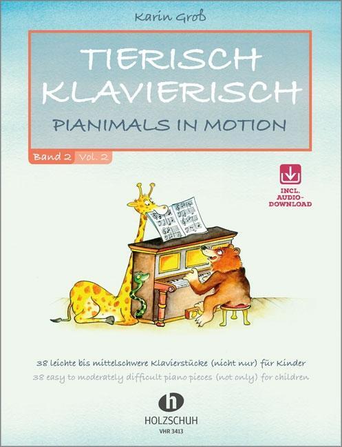 Cover: 9783940069726 | Tierisch klavierisch 2 | Karin Groß | Broschüre | 52 S. | Deutsch