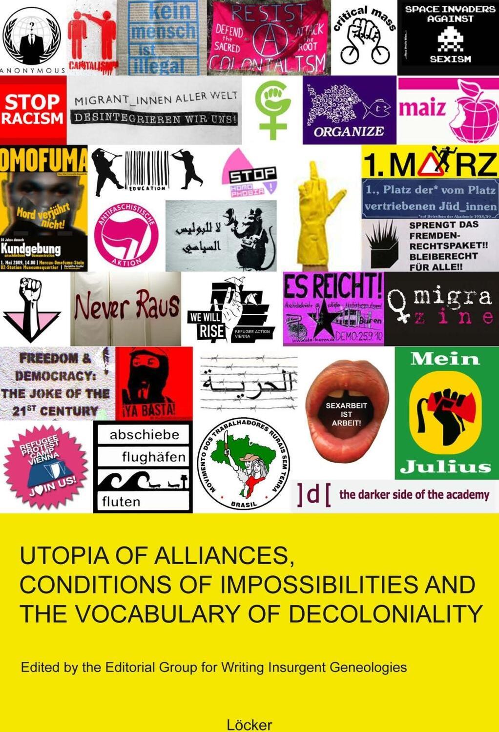 Cover: 9783854095897 | Utopia of Alliances, Conditions of Impossibilities and the...
