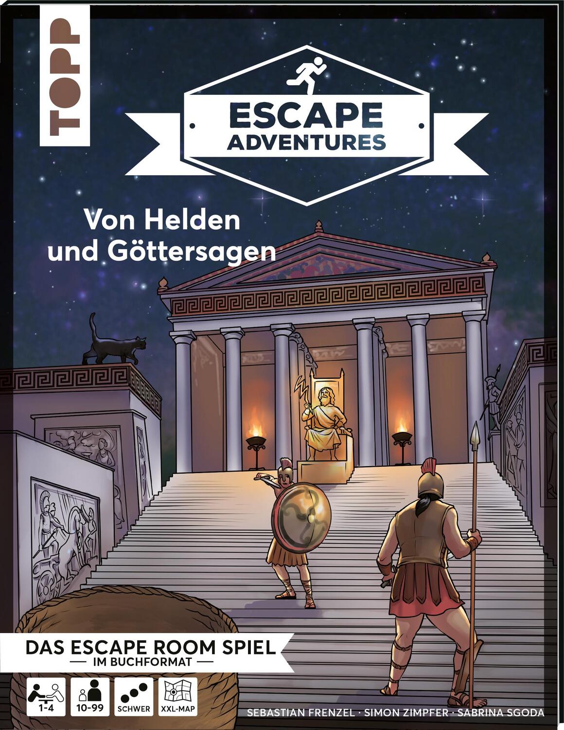 Cover: 9783772449284 | Escape Adventures - Von Helden und Göttersagen | Frenzel (u. a.)
