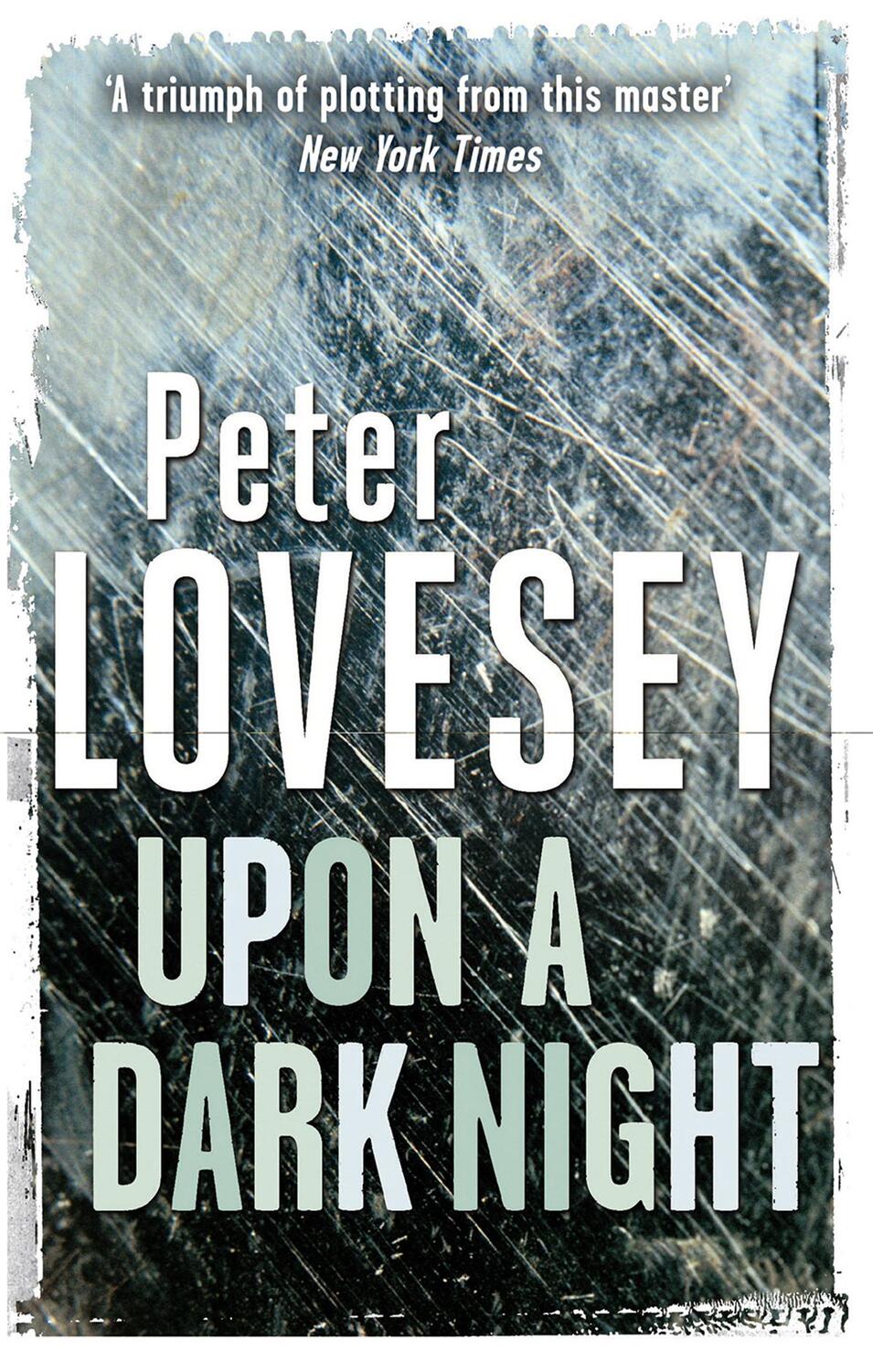 Cover: 9780751553642 | Upon A Dark Night | Detective Peter Diamond Book 5 | Peter Lovesey