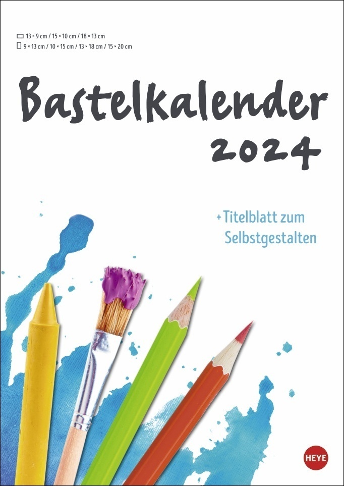 Cover: 9783756402588 | Bastelkalender 2024 weiß A4. Blanko-Kalender zum Basteln und...