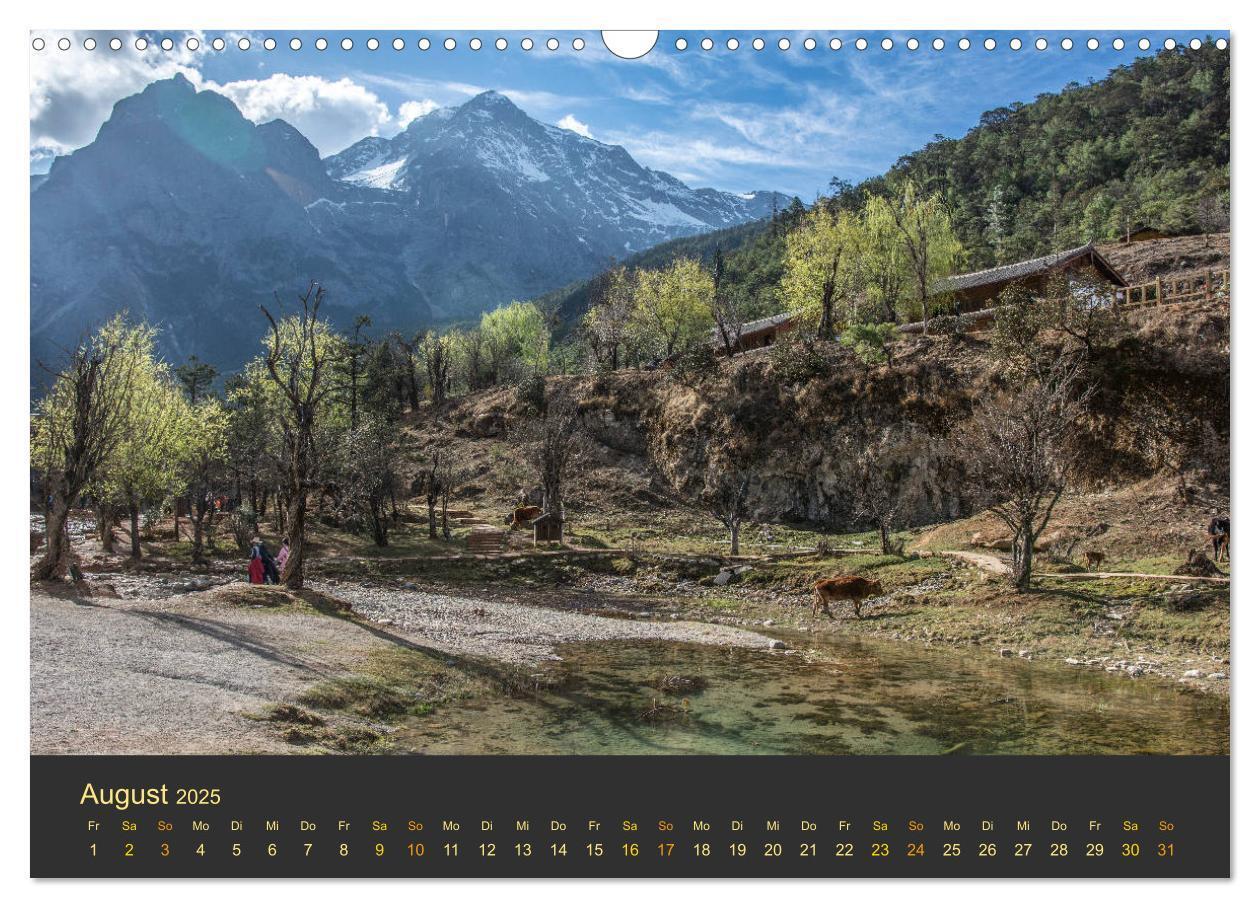 Bild: 9783435387533 | Yunnan - Magische Orte (Wandkalender 2025 DIN A3 quer), CALVENDO...