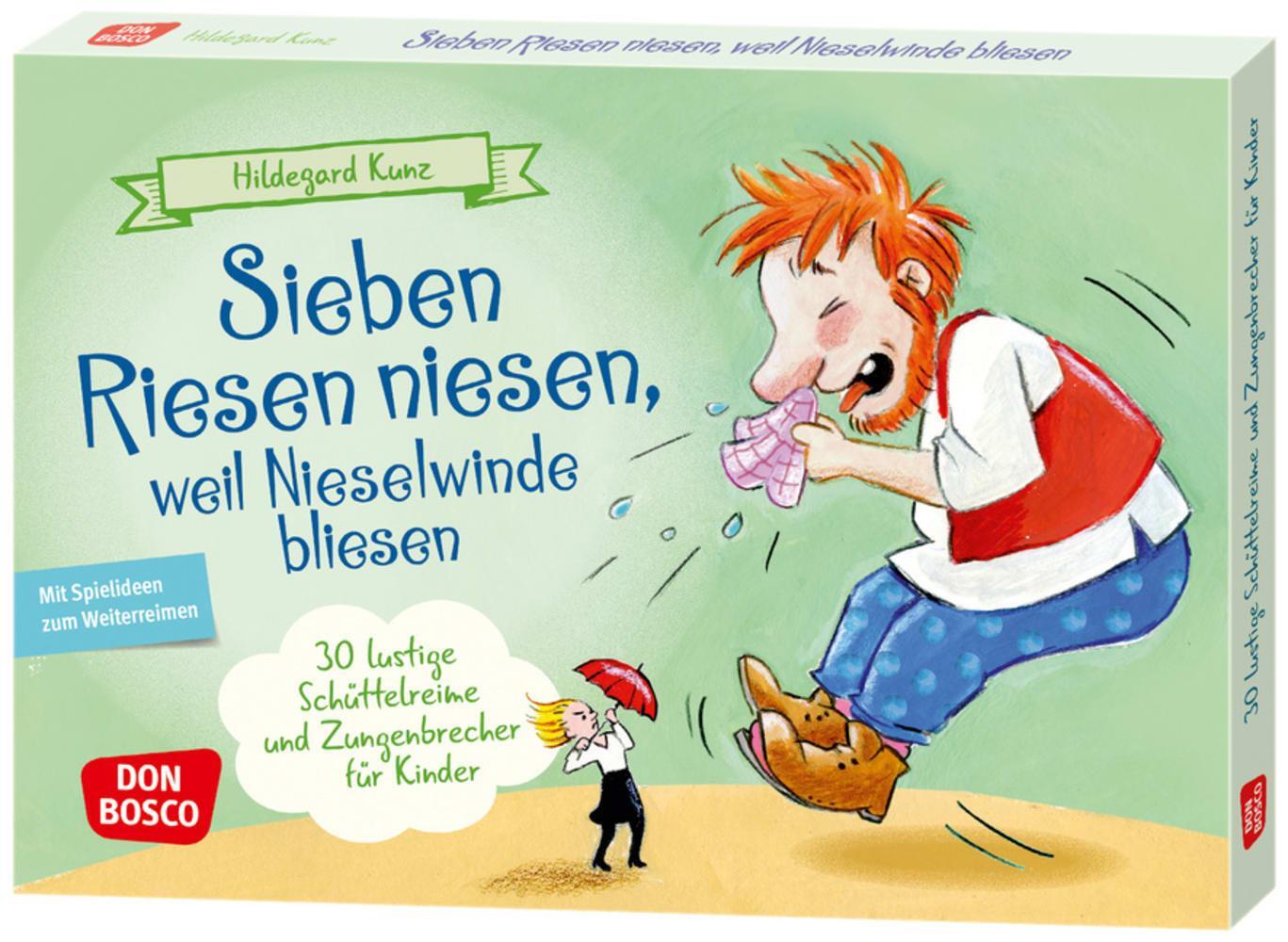 Cover: 4260179517433 | Sieben Riesen niesen, weil Nieselwinde bliesen | Hildegard Kunz | Box