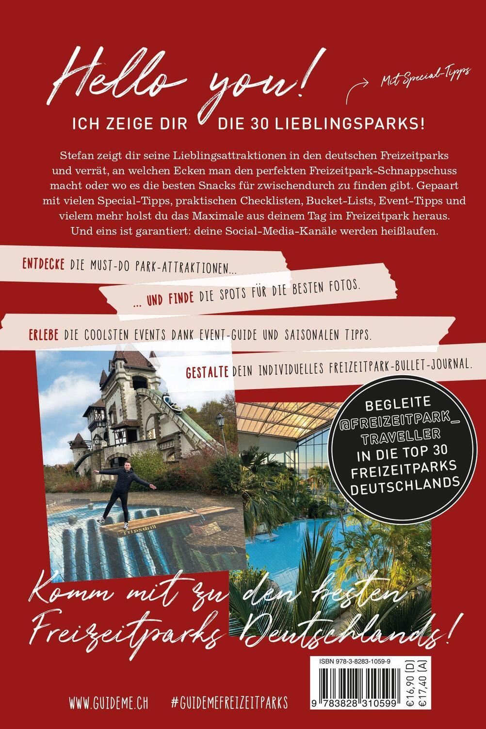Bild: 9783828310599 | GuideMe Travel Book Die 30 besten Freizeitparks Deutschlands -...