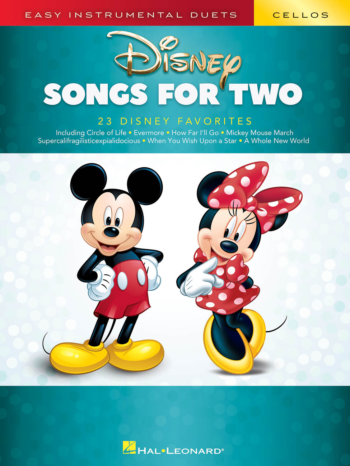 Cover: 888680853235 | Disney Songs for Two Cellos | Easy Instrumental Duets | Buch | 2019
