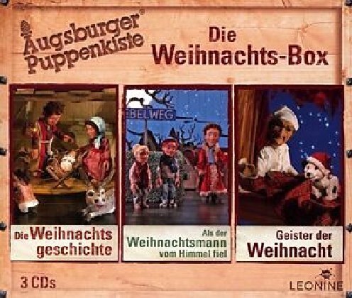 Cover: 4013575712021 | Augsburger Puppenkiste - Die Weihnachtsbox, 3 Audio-CD | Audio-CD