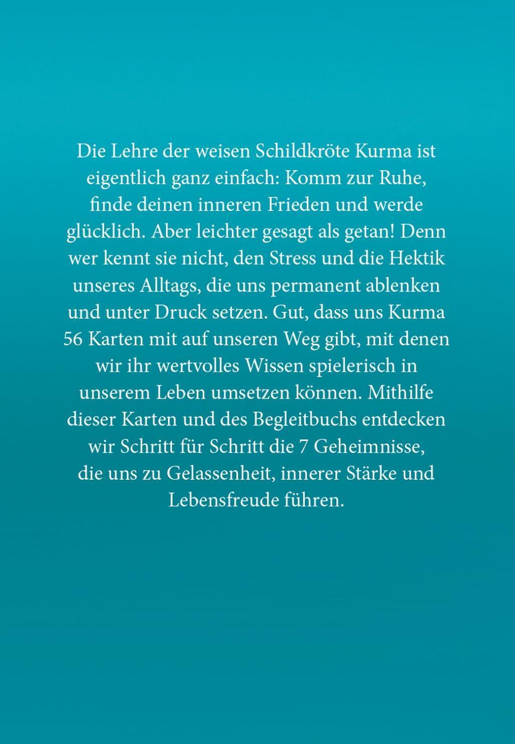 Bild: 4250939500003 | Die 7 Geheimnisse der Schildkröte - Das Kartenset | Long (u. a.)