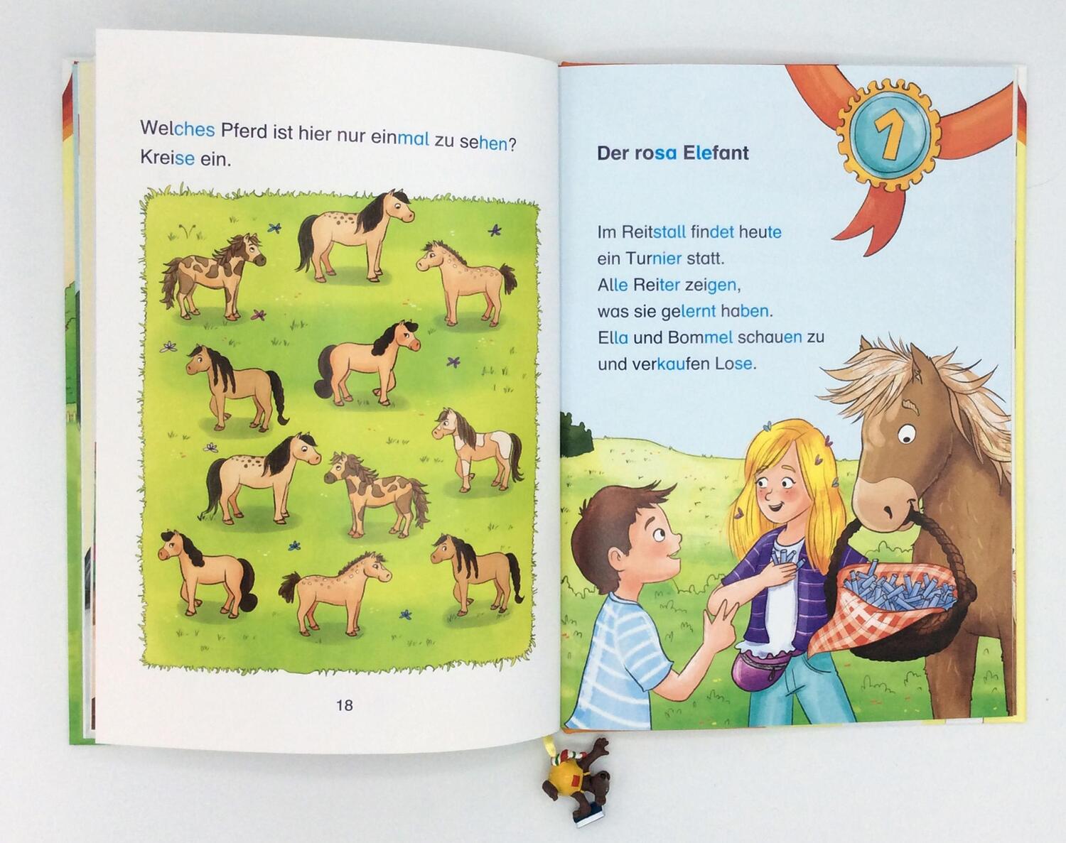 Bild: 9783401715681 | Ponygeschichten | Der Bücherbär: 1. Klasse. Mit Silbentrennung | Buch