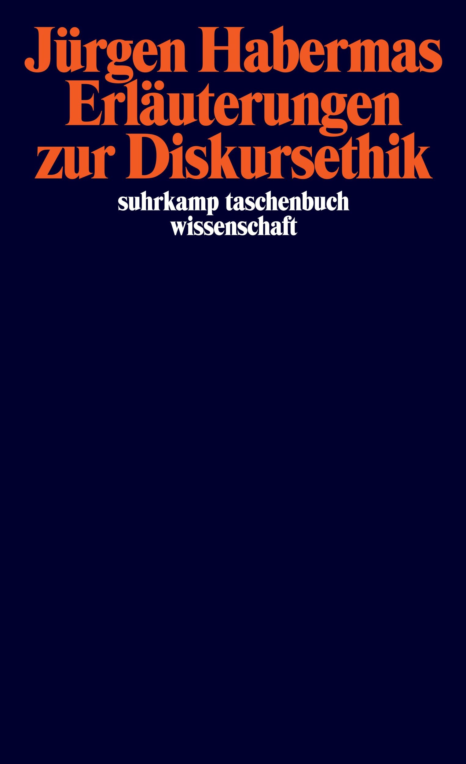 Cover: 9783518285756 | Erläuterungen zur Diskursethik | Jürgen Habermas | Taschenbuch | 2010