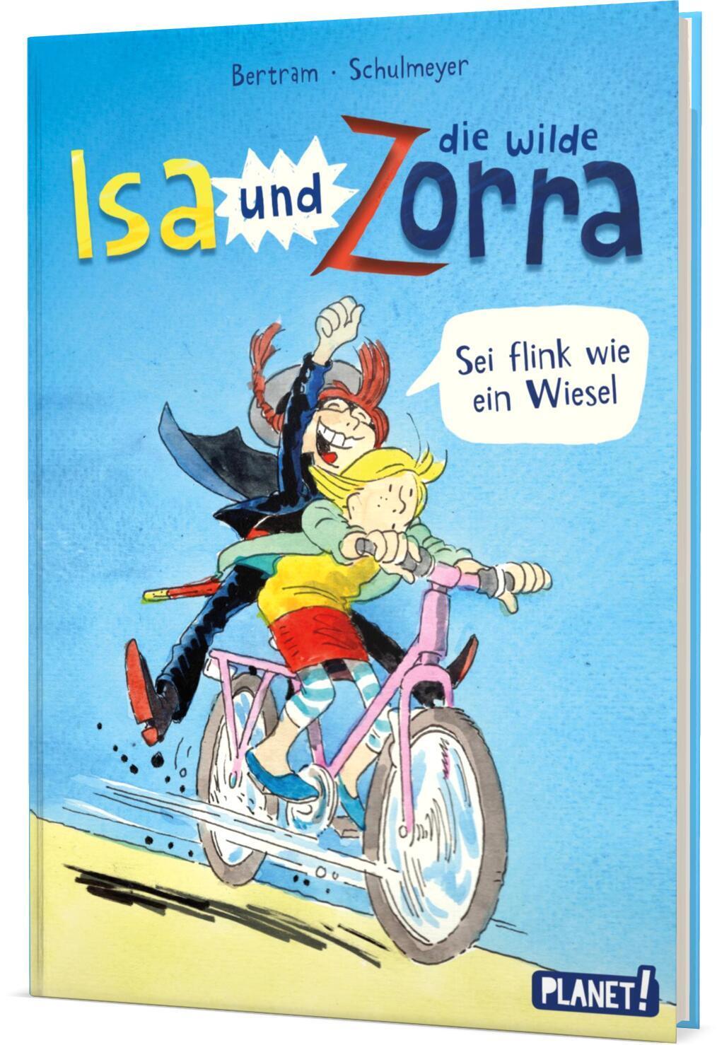 Cover: 9783522507370 | Isa und die wilde Zorra 2: Sei flink wie ein Wiesel! | Rüdiger Bertram