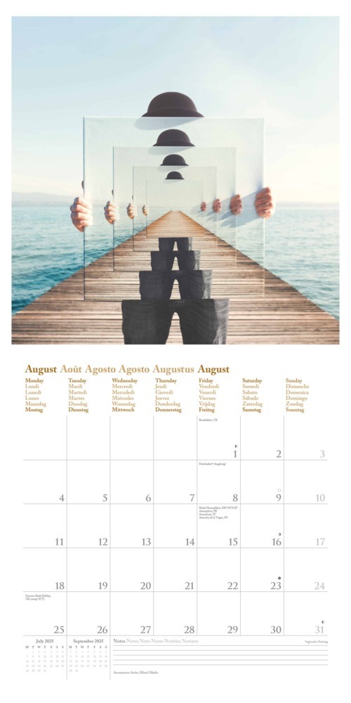 Bild: 4002725994127 | N NEUMANNVERLAGE - Modern Surrealism 2025 Broschürenkalender,...