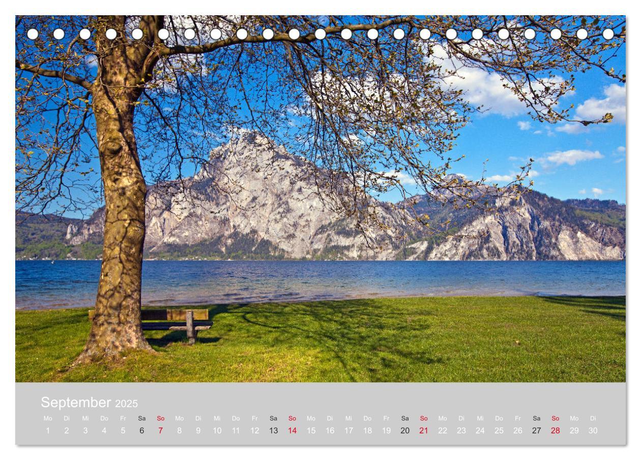 Bild: 9783435397907 | Am schönen Traunsee im Salzkammergut (Tischkalender 2025 DIN A5...