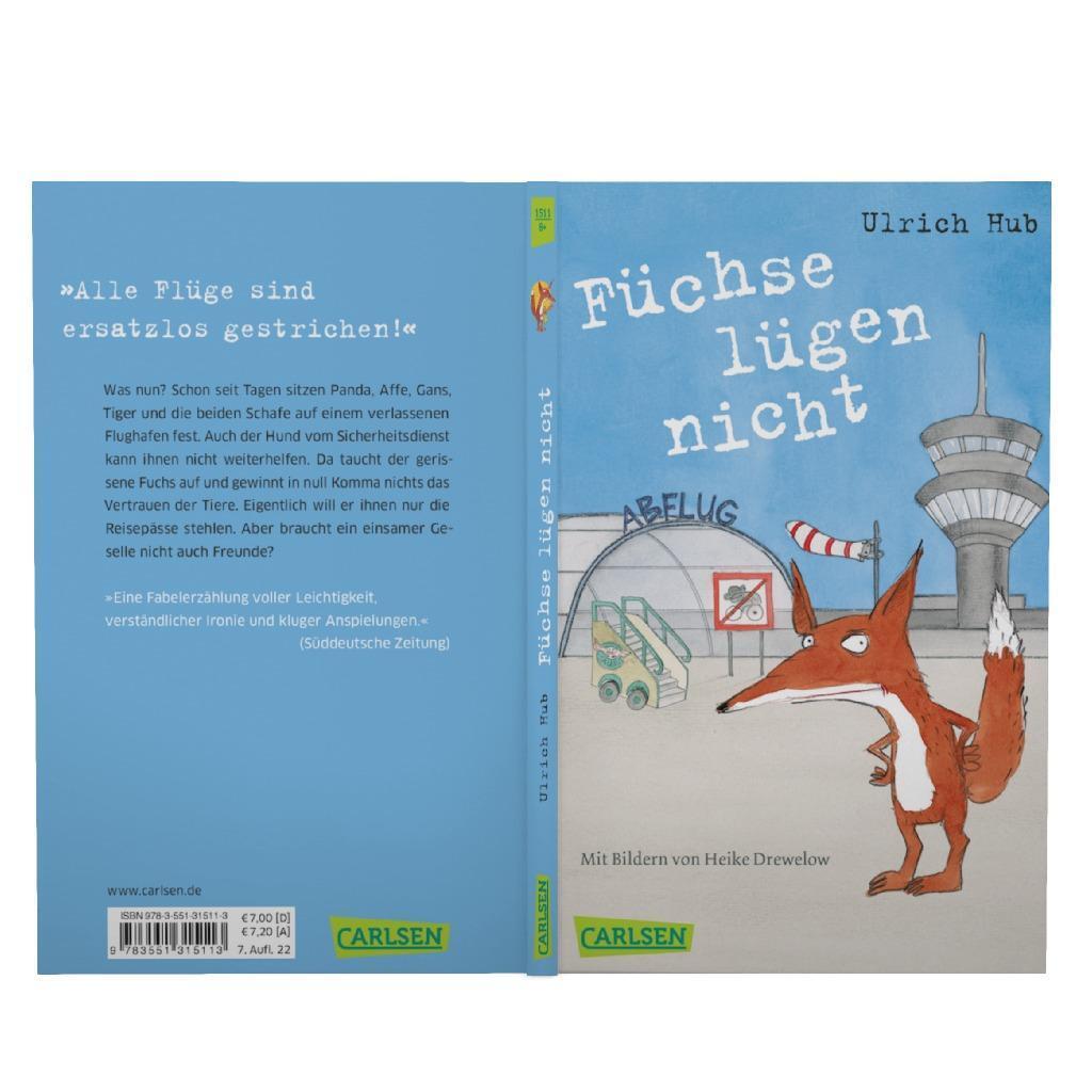 Bild: 9783551315113 | Füchse lügen nicht | Ulrich Hub | Taschenbuch | 144 S. | Deutsch