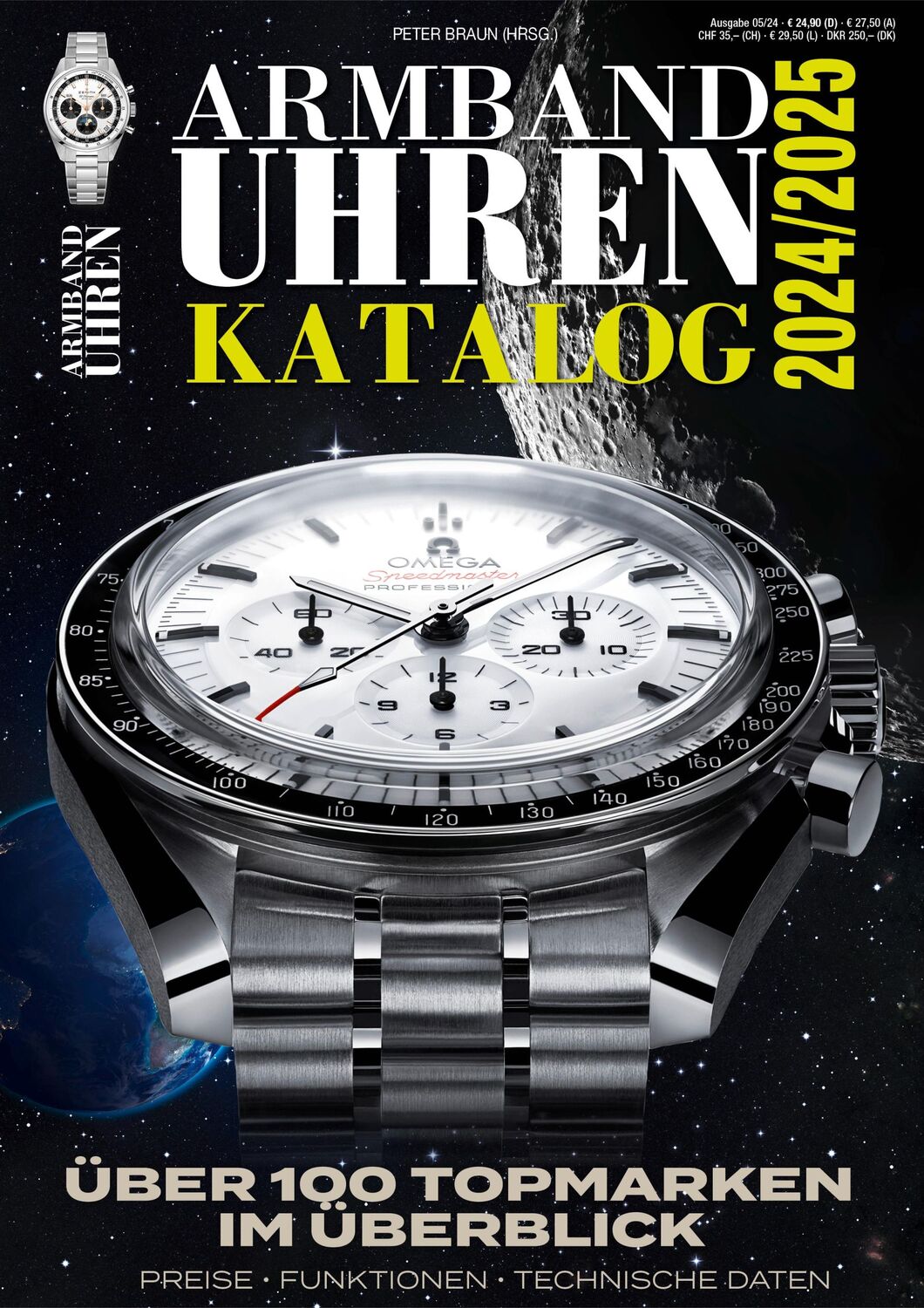 Cover: 9783966648738 | Armbanduhren Katalog 2024/2025 | Peter Braun | Taschenbuch | 344 S.