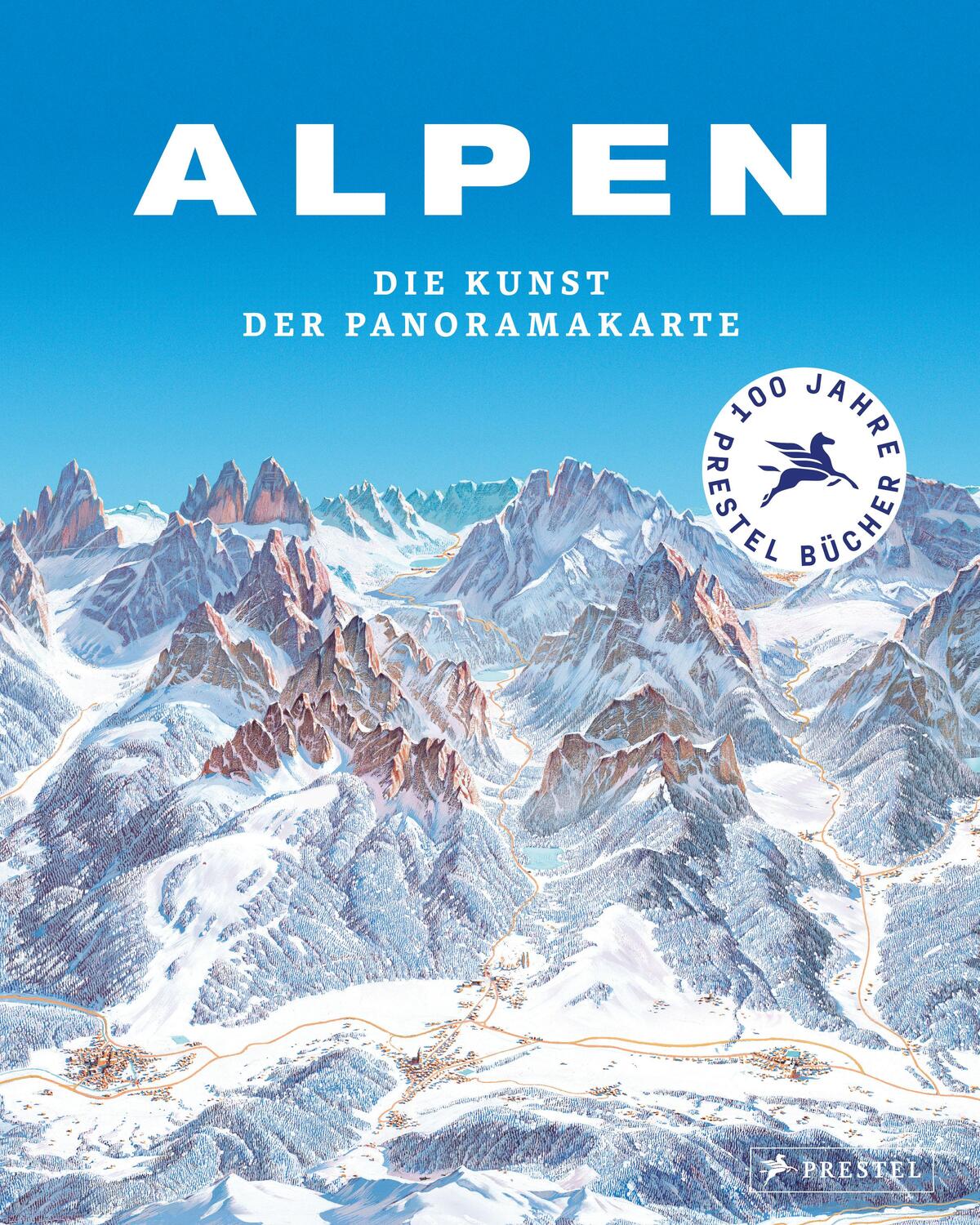 Cover: 9783791393155 | Alpen. Die Kunst der Panoramakarte | Tom Dauer | Buch | 192 S. | 2024