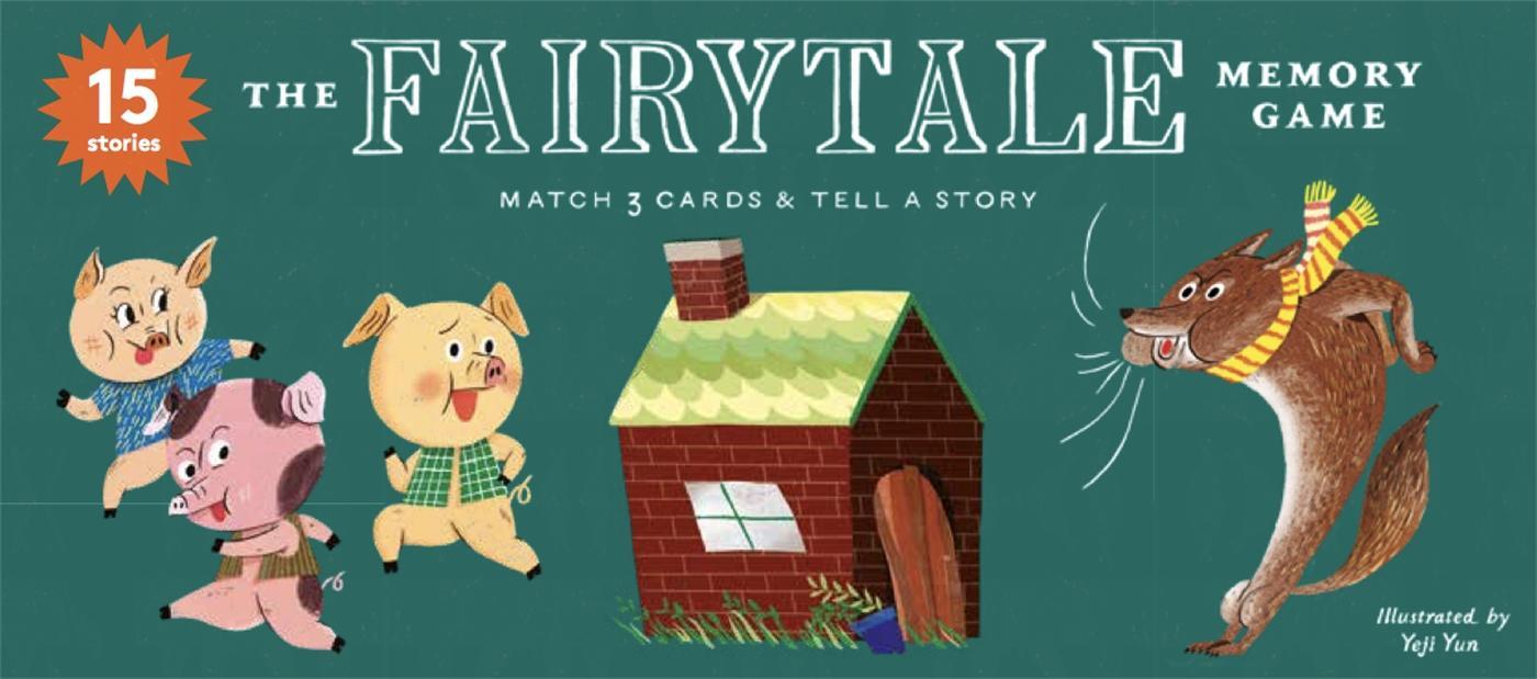 Cover: 9781786278906 | The Fairytale Memory Game: Fairy-Tale Match It | Anna Claybourne