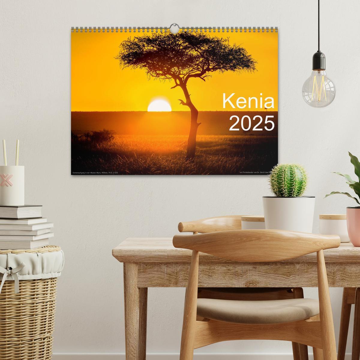 Bild: 9783435759897 | Kenia 2025 (Wandkalender 2025 DIN A3 quer), CALVENDO Monatskalender