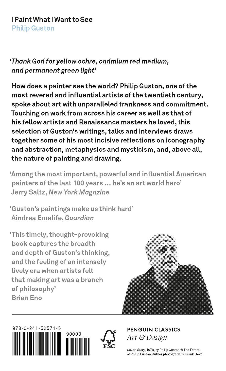 Rückseite: 9780241525715 | I Paint What I Want to See | Philip Guston | Taschenbuch | Englisch