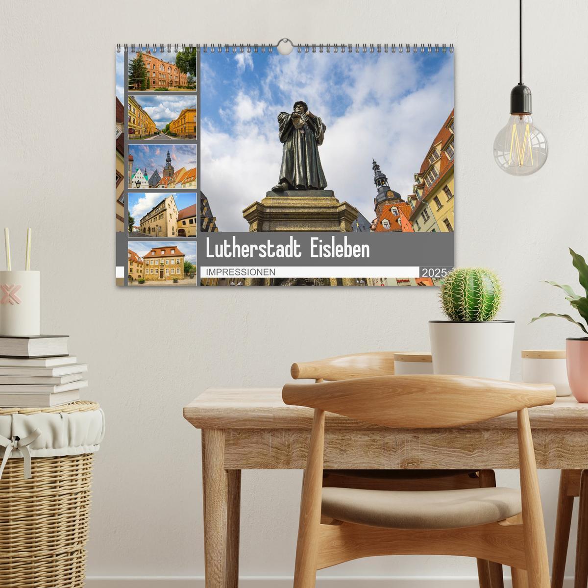 Bild: 9783435296033 | Lutherstadt Eisleben Impressionen (Wandkalender 2025 DIN A3 quer),...