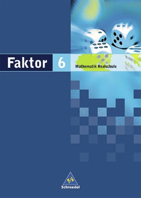 Cover: 9783507843769 | Faktor 6. Schülerband. Niedersachsen | Buch | Deutsch | 2005