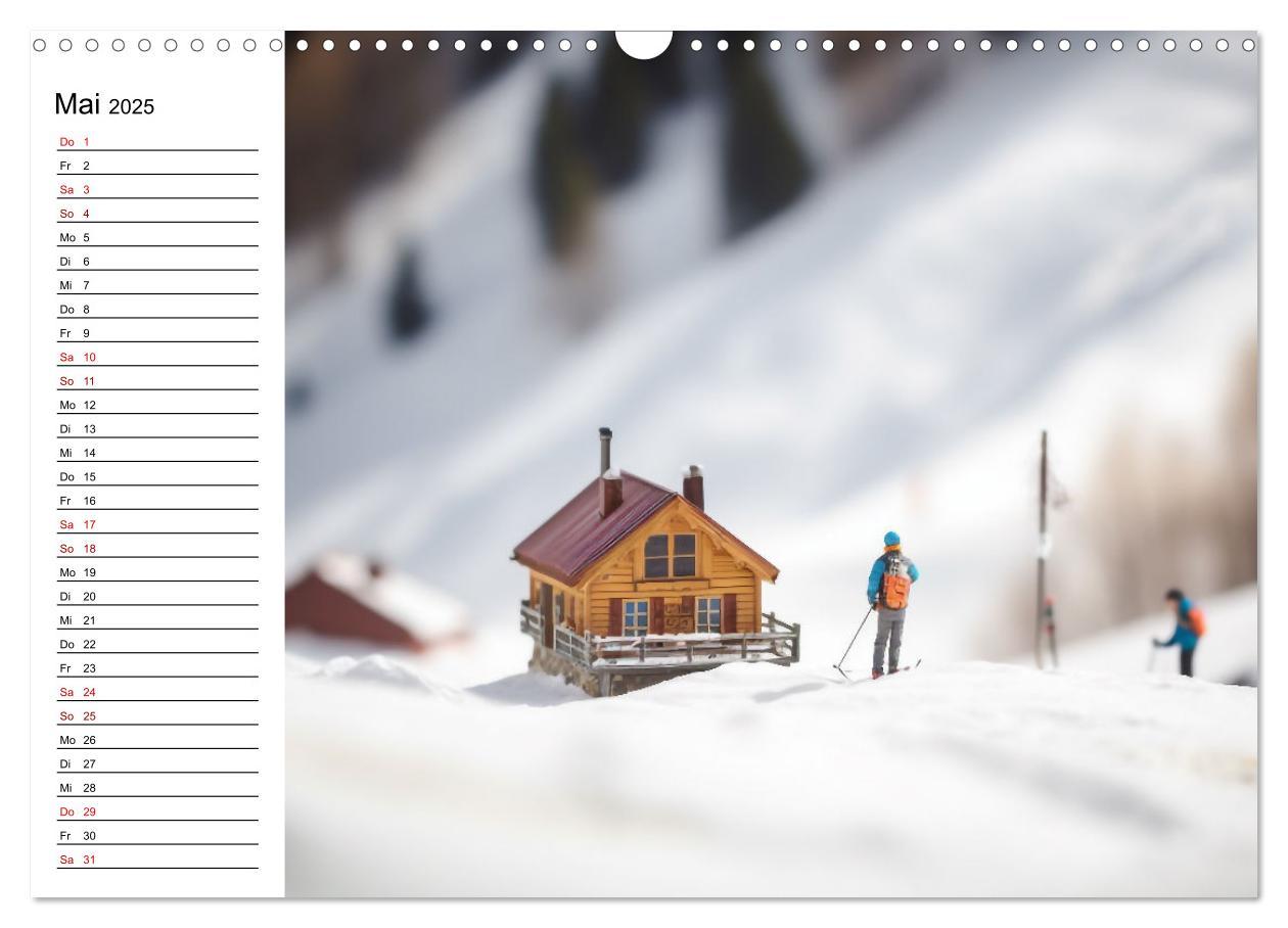 Bild: 9783383904134 | Miniatur Weltreise (Wandkalender 2025 DIN A3 quer), CALVENDO...