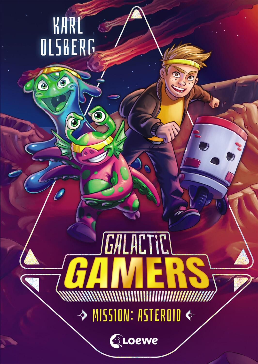 Cover: 9783743206427 | Galactic Gamers (Band 2) - Mission: Asteroid | Karl Olsberg | Buch