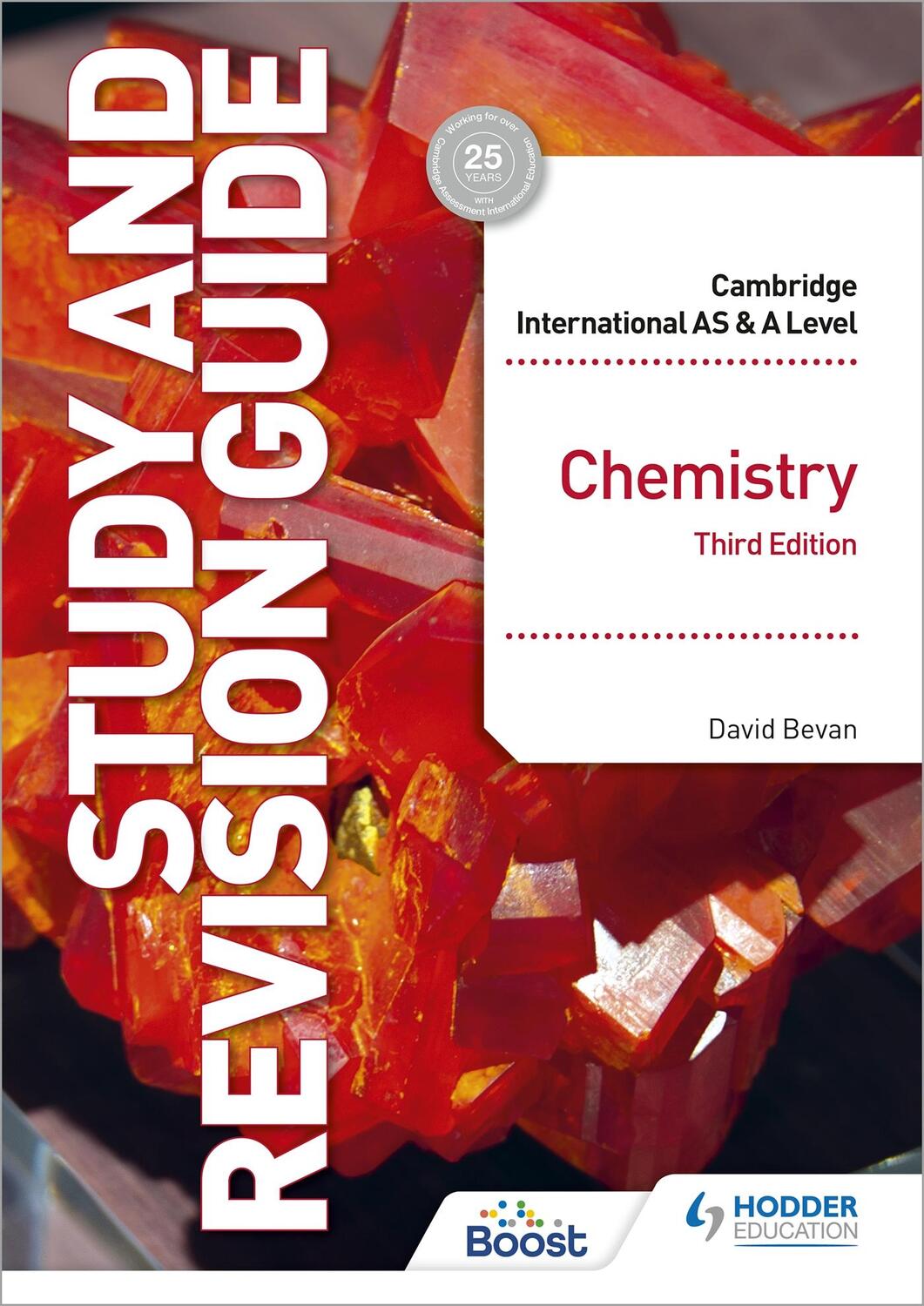 Cover: 9781398344396 | Cambridge International AS/A Level Chemistry Study and Revision Guide