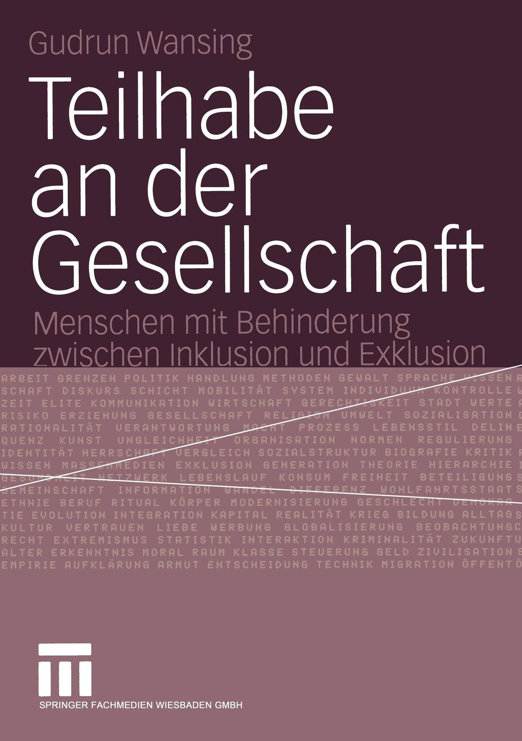 Cover: 9783531144399 | Teilhabe an der Gesellschaft | Gudrun Wansing | Taschenbuch | Deutsch