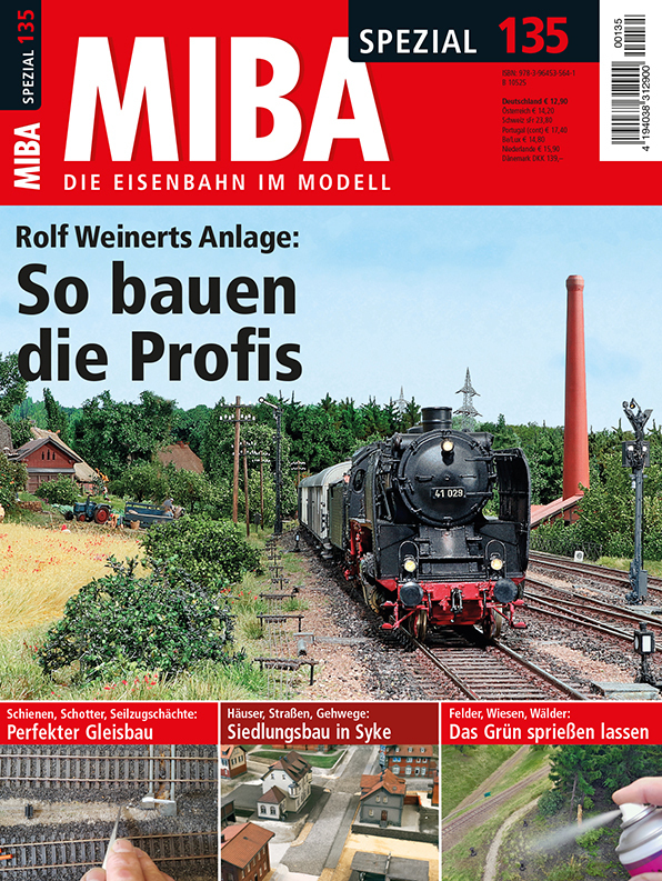 Cover: 9783964535641 | Rolf Weinerts Anlage: So bauen die Profis | MIBA Spezial 135 | 100 S.