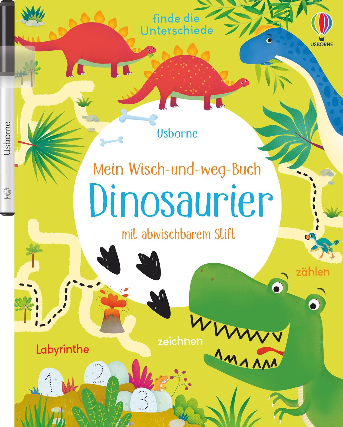 Cover: 9781789416862 | Mein Wisch-und-weg-Buch: Dinosaurier | mit abwischbarem Stift | Robson