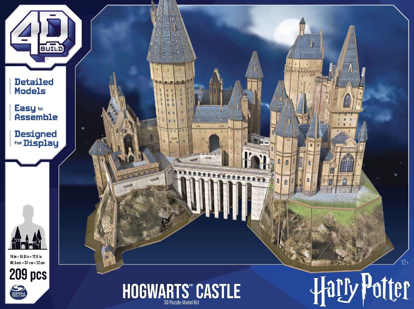 Cover: 681147013476 | FDP Harry Potter - Hogwarts Schloss | Stück | In Kartonage | 13476