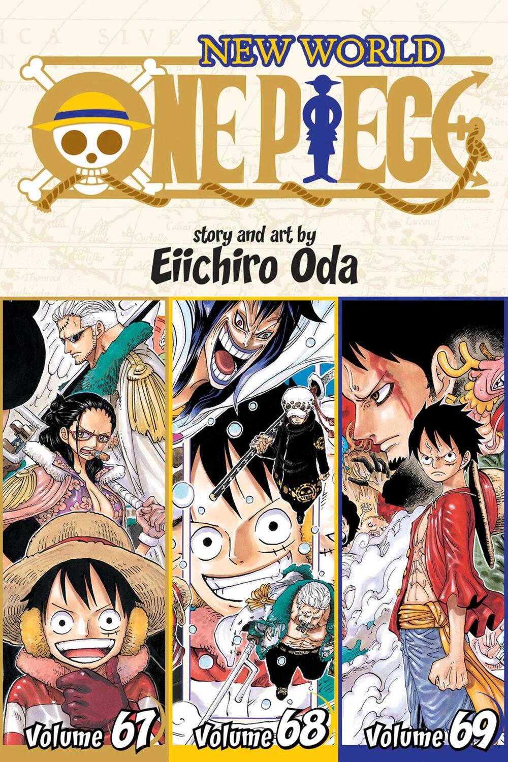 Cover: 9781421591209 | One Piece (Omnibus Edition), Vol. 23: Includes Vols. 67, 68 &amp; 69 | Oda