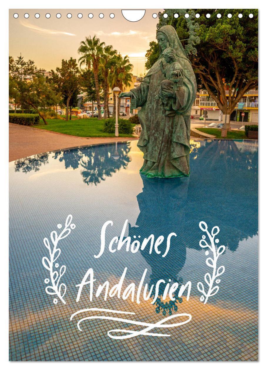 Cover: 9783383044786 | Schönes Andalusien (Wandkalender 2024 DIN A4 hoch), CALVENDO...