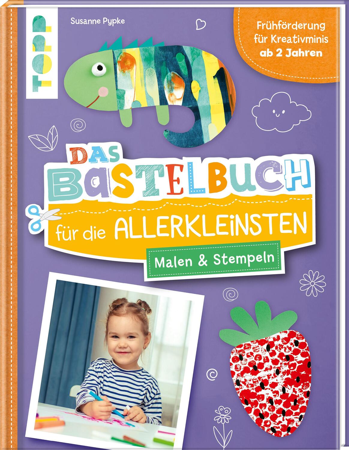 Cover: 9783735891112 | Das Bastelbuch für die Allerkleinsten. Malen und Stempeln | Pypke