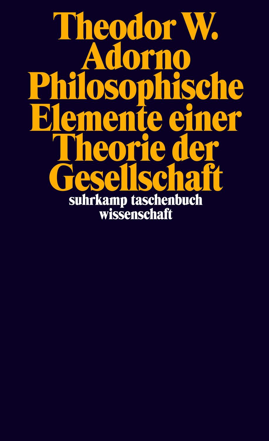 Cover: 9783518300138 | Nachgelassene Schriften. Abteilung IV: Vorlesungen | Theodor W. Adorno