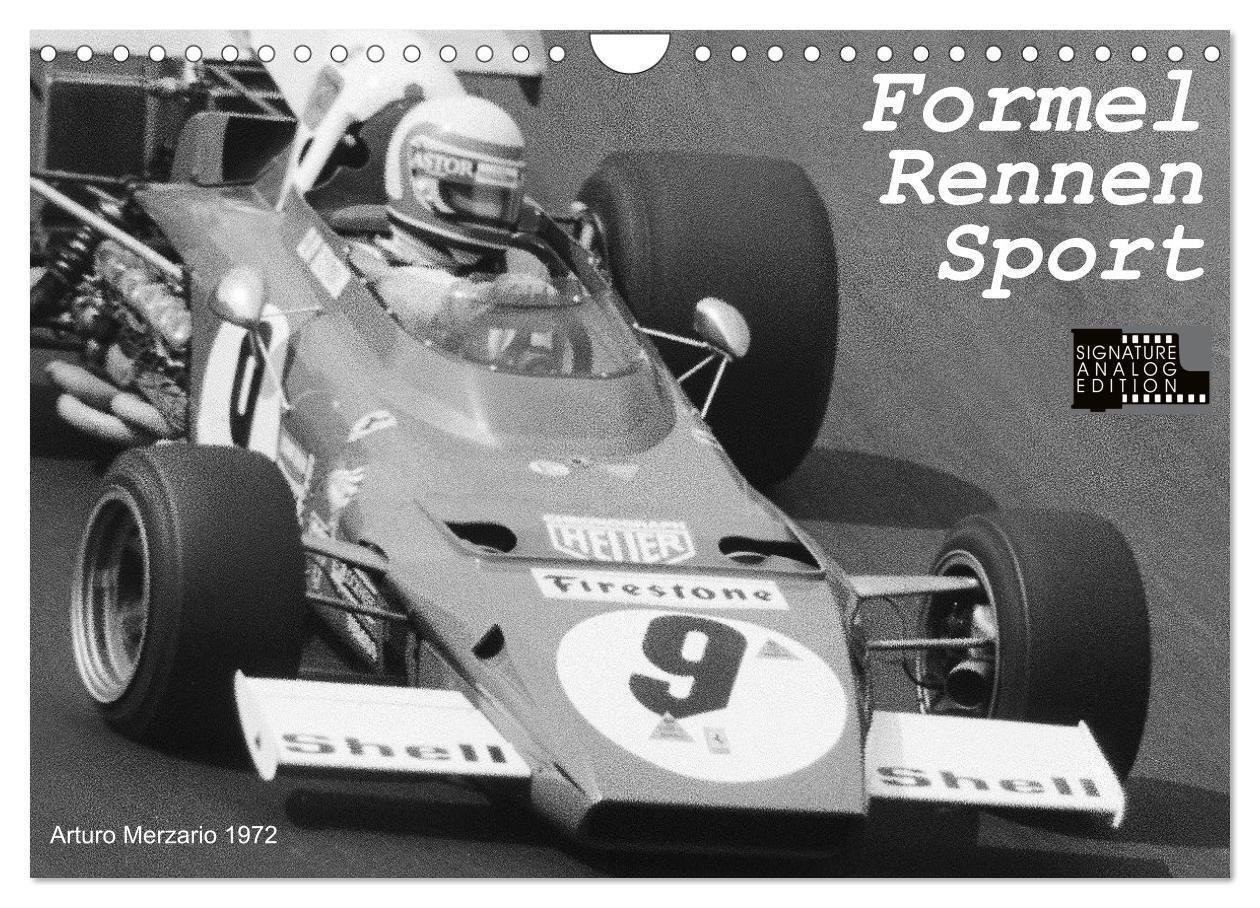 Cover: 9783675668263 | Formel - Rennen - Sport (Wandkalender 2024 DIN A4 quer), CALVENDO...