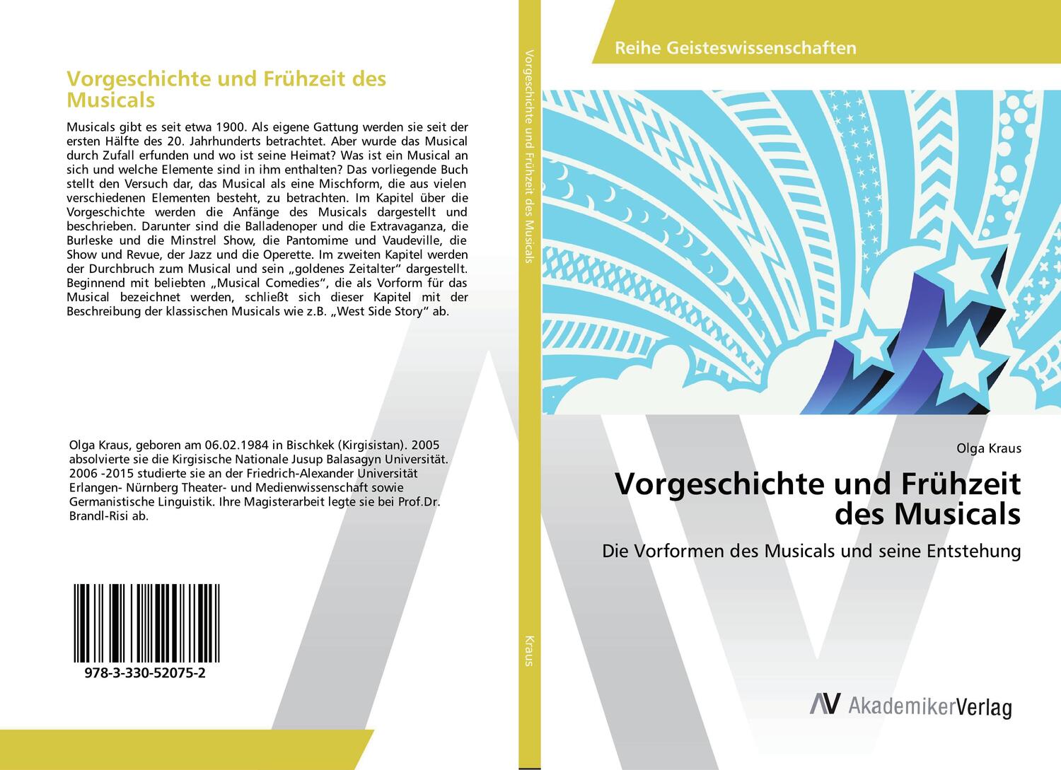 Cover: 9783330520752 | Vorgeschichte und Frühzeit des Musicals | Olga Kraus | Taschenbuch