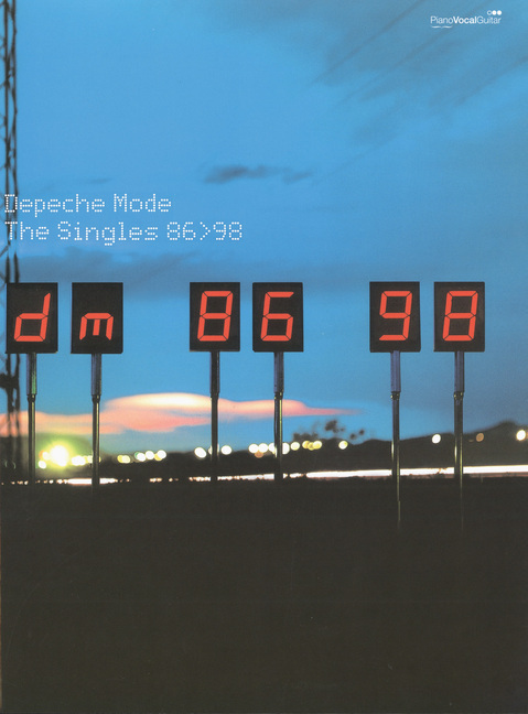 Cover: 9780571525775 | The Singles 86-98 | piano/vocal/guitar | Depeche Mode | Englisch