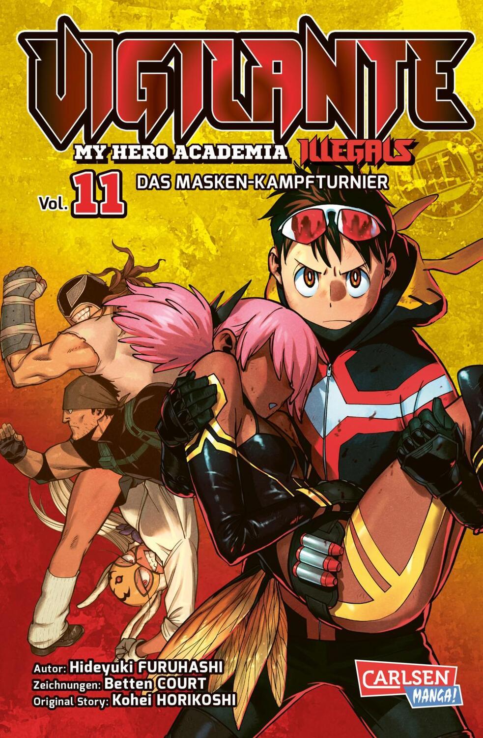 Cover: 9783551721006 | Vigilante - My Hero Academia Illegals 11 | Kohei Horikoshi (u. a.)