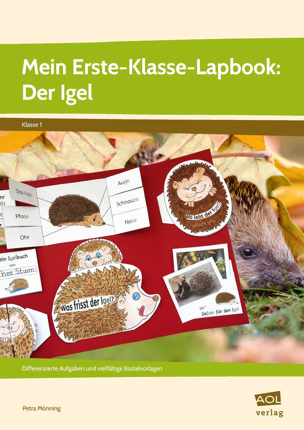 Cover: 9783403106623 | Mein Erste-Klasse-Lapbook: Der Igel | Petra Mönning | Broschüre | 2021