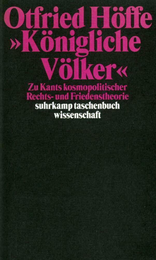 Cover: 9783518291191 | 'Königliche Völker' | Otfried Höffe | Taschenbuch | Suhrkamp