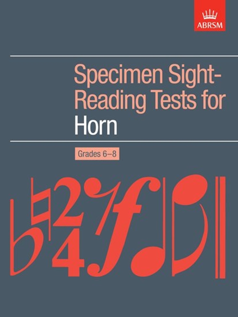 Cover: 9781860960598 | Specimen Sight-Reading Tests for Horn, Grades 6-8 | Buch | 1998