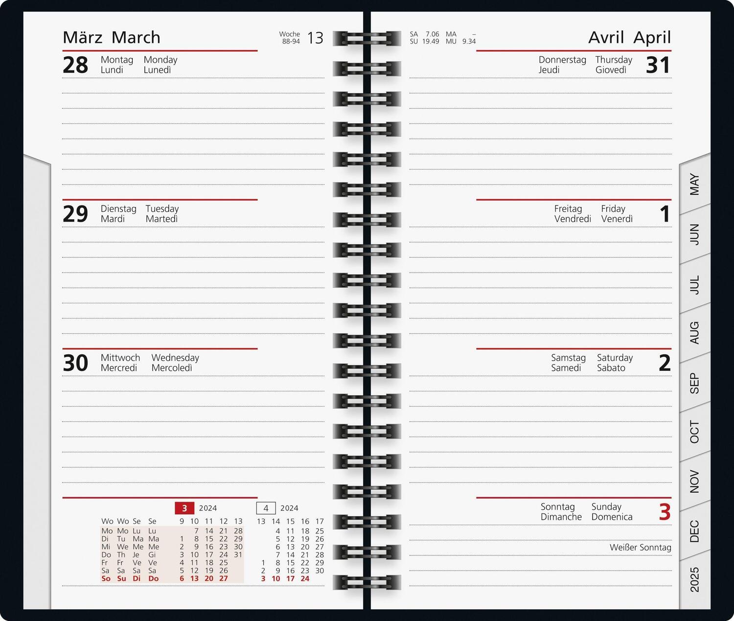 Bild: 4003273784505 | rido/idé 7017809905 Taschenkalender Modell Taschenplaner int....