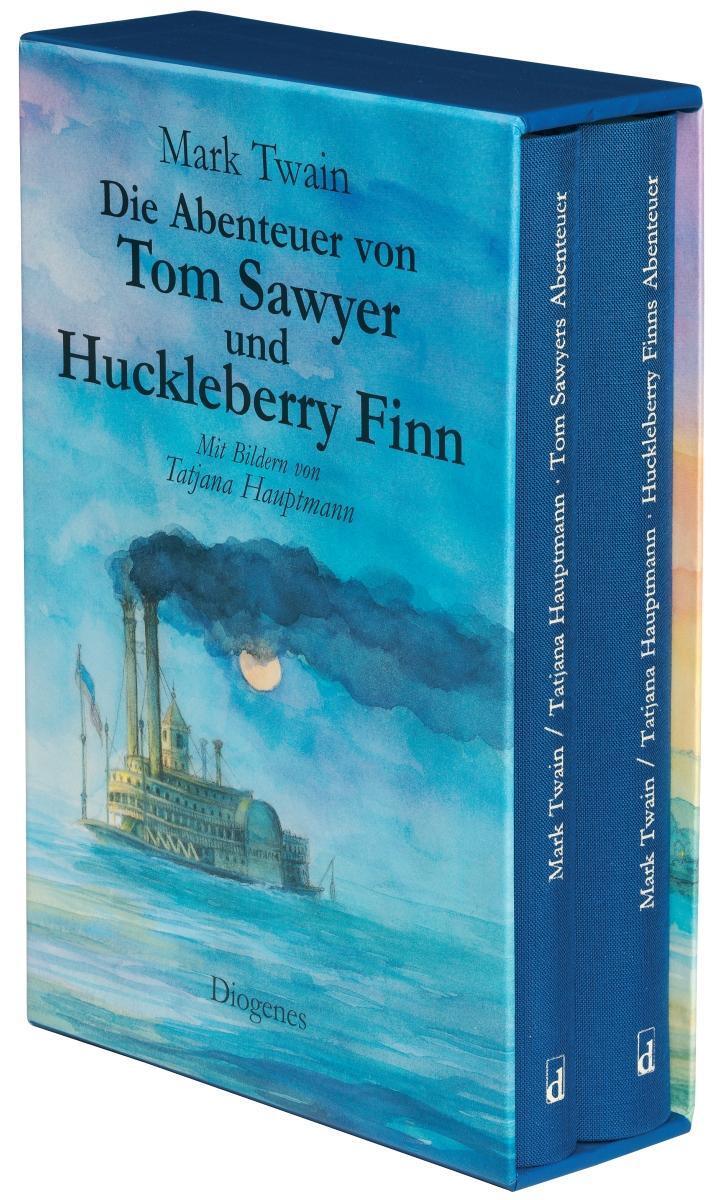 Cover: 9783257008906 | Die Abenteuer von Tom Sawyer und Huckleberry Finn | Mark Twain | Buch