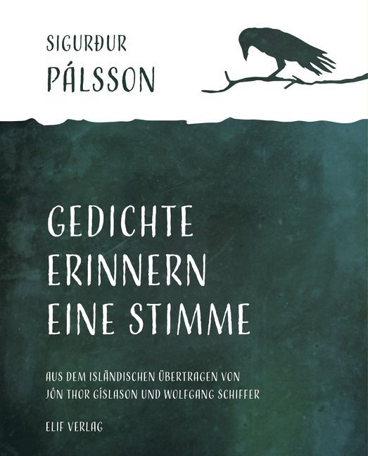 Cover: 9783946989165 | Gedichte erinnern eine Stimme | Sigurdur Palsson | Buch | Deutsch