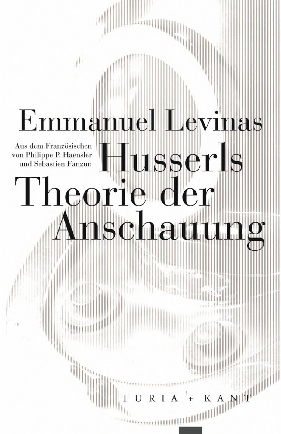 Cover: 9783851329476 | Husserls Theorie der Anschauung | Emmanuel Levinas | Taschenbuch