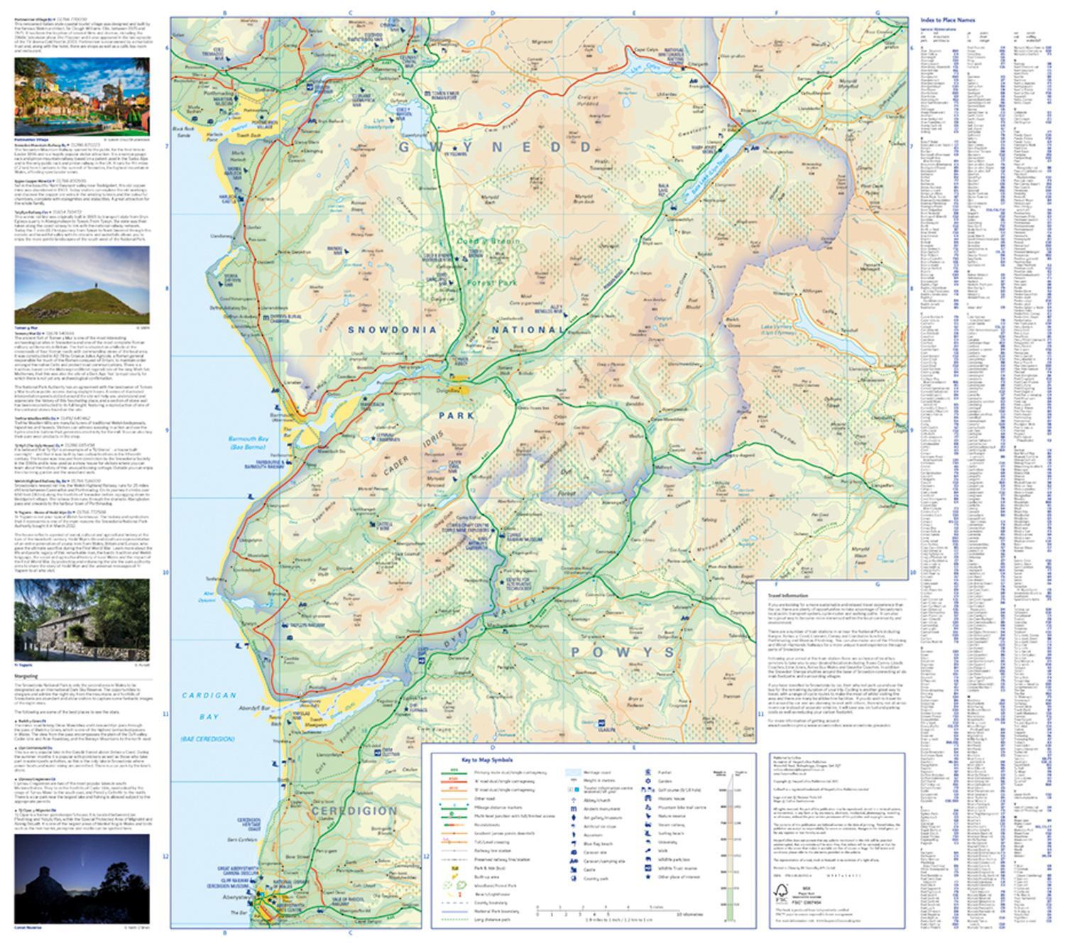 Bild: 9780008439224 | Snowdonia National Park Pocket Map | National Parks UK (u. a.) | 2021