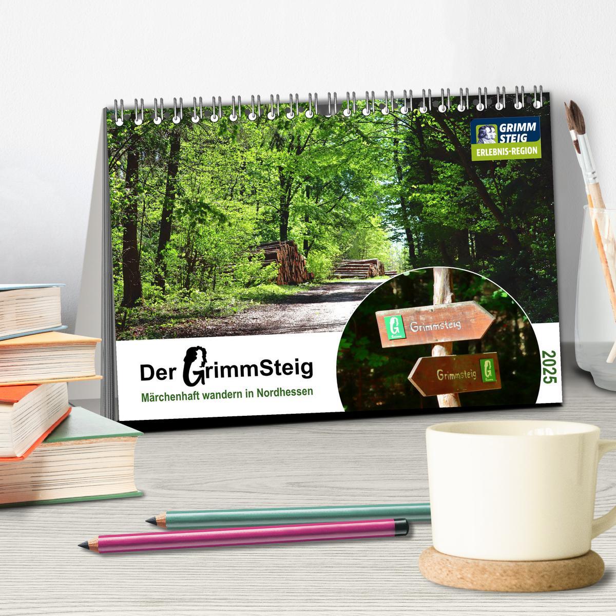 Bild: 9783435256211 | Der Grimmsteig (Tischkalender 2025 DIN A5 quer), CALVENDO...