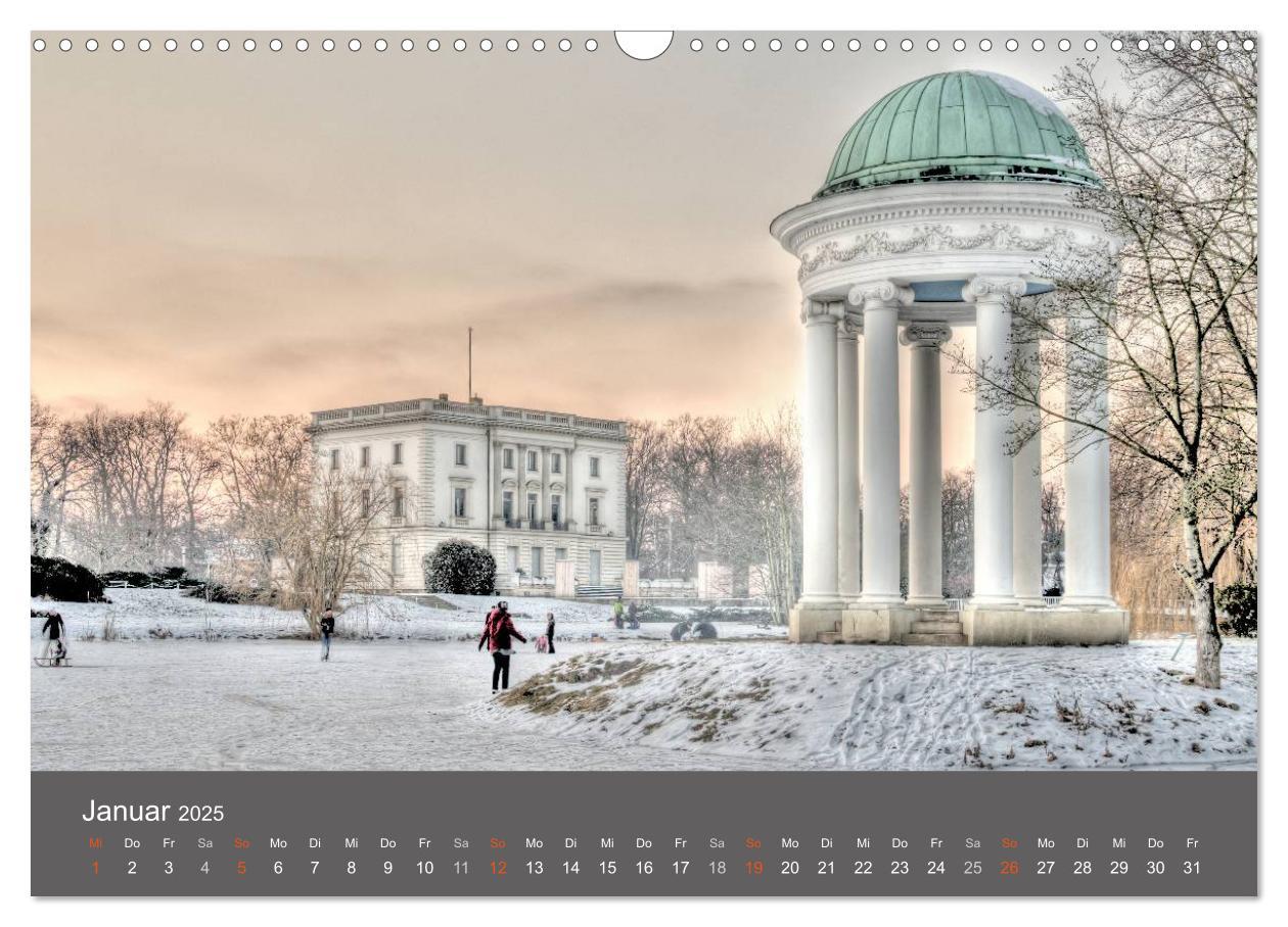 Bild: 9783435632541 | Leipzig - Parks und Landschaften (Wandkalender 2025 DIN A3 quer),...